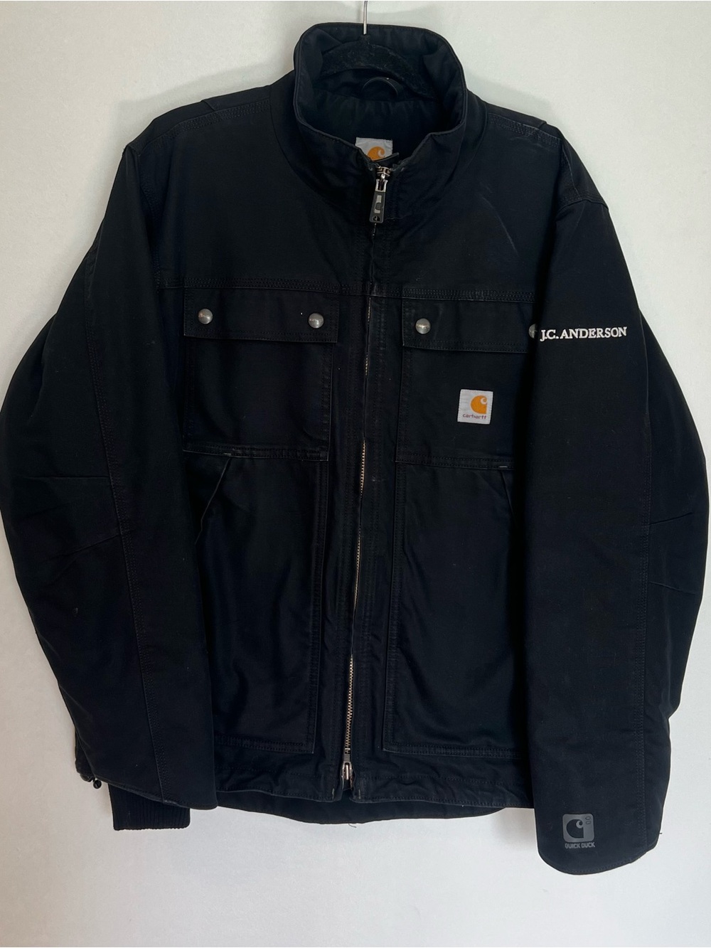 Carhartt Black Military Field Jacket